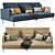 Elegant Paraiso Bonaldo Sofa 3D model small image 3