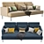Elegant Paraiso Bonaldo Sofa 3D model small image 4