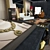 Modern Luxe Furniture Set 3D model small image 3
