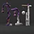 Wooden Light Collection 3D model small image 5