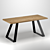2015 Table - Millimeter Units, 3Ds Max, OBJ, FBX 3D model small image 1