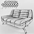 Mello Gala 2-Seater Sofa 3D model small image 5