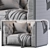 Classic Elegance: NAPOLEON Armchair 3D model small image 4