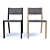 Fameg A-1607 Solid Wood Chair 3D model small image 2