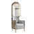 Elegant Cage Chair: Bora Metropolis Porter 3D model small image 1