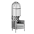 Elegant Cage Chair: Bora Metropolis Porter 3D model small image 3