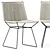 Neil Twist Chair: Modern Elegance for Every Space 3D model small image 5