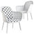 Elegant Wicker Garden Chair: Kettal Vimini 3D model small image 2