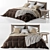 Luxury Venus Bed: Elegant and Comfy 3D model small image 1
