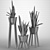 Modern Sansevieria Plant: 3D Model for 3Ds Max 3D model small image 10