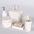 Flatiron Stoneware Bath Accessories 3D model small image 2