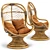 San Blas Hanging Chair: Relax in Style 3D model small image 2