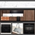 Minimalistic Miele Kitchen Set 3D model small image 5
