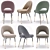 Tosconova Fifty Galvanic Chair: Sleek and Stylish Seating 3D model small image 1