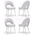 Tosconova Fifty Galvanic Chair: Sleek and Stylish Seating 3D model small image 5