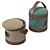 Natuzzi PIF PAF: Stylish Storage Pouf 3D model small image 3