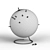 Cork Globe: Earthly Elegance 3D model small image 3