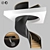 Spiral Staircase 2012: Wood & Metal, 20 Steps 3D model small image 1