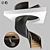 Spiral Staircase 2012: Wood & Metal, 20 Steps 3D model small image 3
