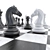 Strategic Battle: Classic Chess 3D model small image 7