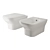 Elevate Your Bathroom with the Enjoy Wall Hung Toilet 3D model small image 1