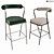 BABA Stool: Designer Serena Confalonieri's Stylish Seating Solution 3D model small image 1