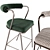 BABA Stool: Designer Serena Confalonieri's Stylish Seating Solution 3D model small image 3