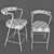 BABA Stool: Designer Serena Confalonieri's Stylish Seating Solution 3D model small image 4