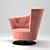 Luxurious Giorgetti Arabella Armchair 3D model small image 3