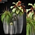 Elegant Plants: Fleur ami LINES 3D model small image 1