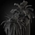 Elegant Plants: Fleur ami LINES 3D model small image 4