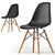 Eames DSW Chair - Minimalist Design 3D model small image 3