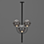 Modern Ceiling Light Fixture 3D model small image 3