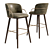 Elevate Your Space with Arven Barstool 3D model small image 1