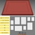 Modern Interior Picture Frames Set 3D model small image 4