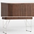 Elegant Naver Collection Bar Cabinet 3D model small image 3