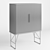 Elegant Naver Collection Bar Cabinet 3D model small image 4