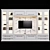 Multimedia Wardrobe: Space-Saving TV Cupboard 3D model small image 1