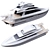 Custom 3D Yacht Model 3D model small image 1