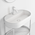 Oval Washbasin Console by Nic Design 3D model small image 5