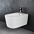 Ceramica Nova New Day Hanging Bidet CN3006 3D model small image 5