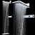 Axor 3-Jet Overhead Shower 3D model small image 1