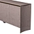 Elegant Hamilton Cabinet: Wood, Stainless Steel 3D model small image 3