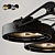 Nomad 4XLED GE Ceiling Spotlight 3D model small image 3