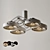Nomad 4XLED GE Ceiling Spotlight 3D model small image 4