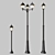 Modern Bremen Lamp Collection 3D model small image 1