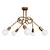 Industrial Loft Chandelier: Modern Elegance 3D model small image 1