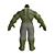 Incredible Hulk: Green Monster Marvel 3D model small image 3