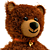 Adorable Teddy Bear with Customizable Hair 3D model small image 3