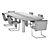 Poltrona Frau CEO Cube Meeting: High Res 3D Model 3D model small image 5